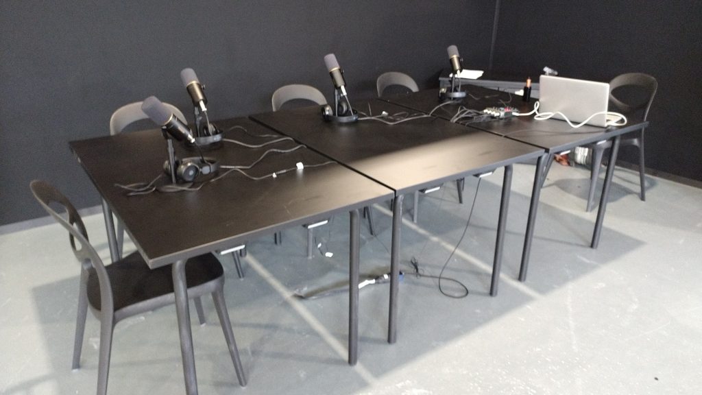 Studio podcast mobile