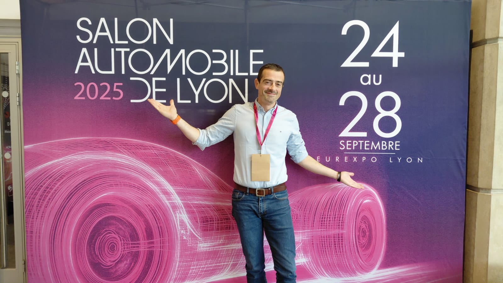 Ludovic Tichit au Salon Automobile de Lyon 2025